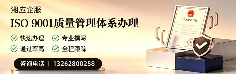 丽水ISO9001质量管理体系认证申请服务