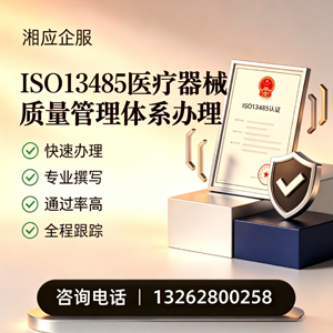 丽水ISO13485医疗器械质量管理体系认证服务