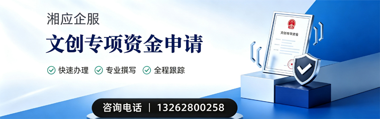 丽水文创专项资金申报服务
