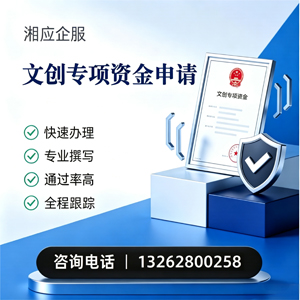 丽水文创专项资金申报服务